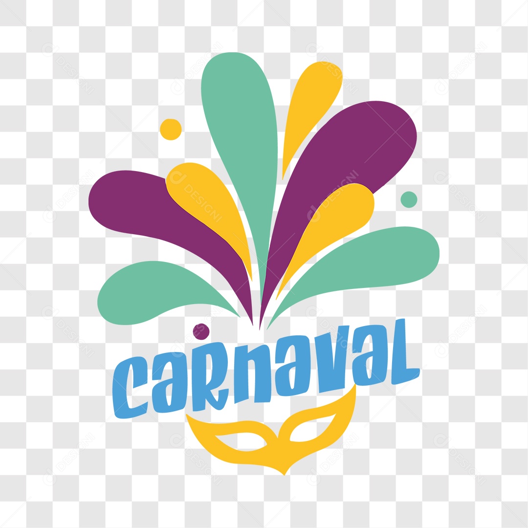 Lettering Carnaval EPS + PNG