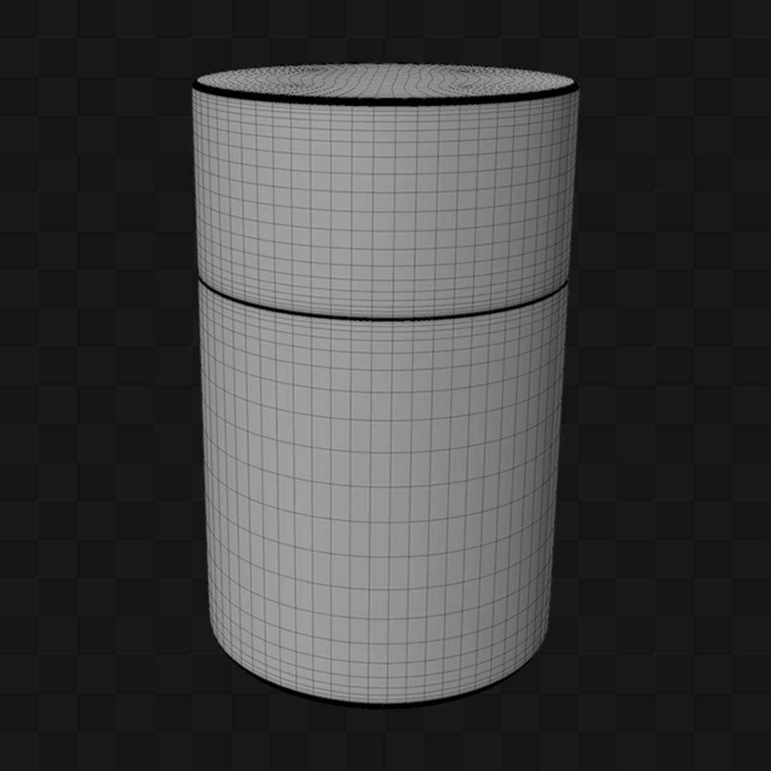 Caixa Redonda Para Presente - Modelo 3D