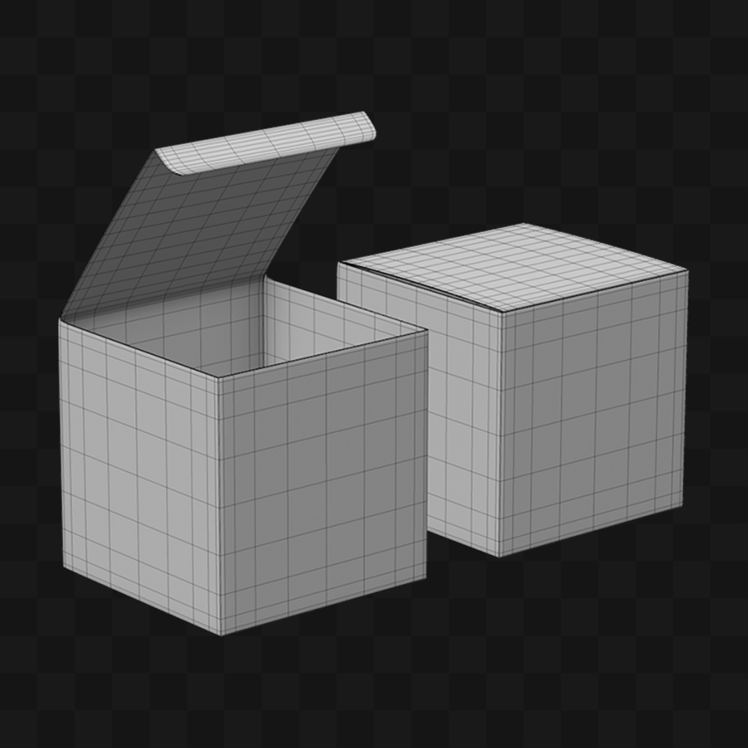 Caixa de Cosméticos - Modelo 3D