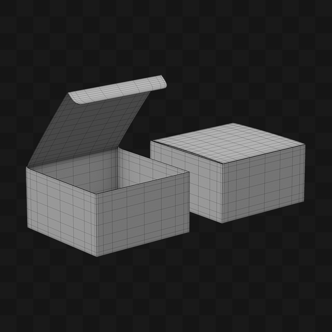 Caixa de Cosméticos - Modelo 3D