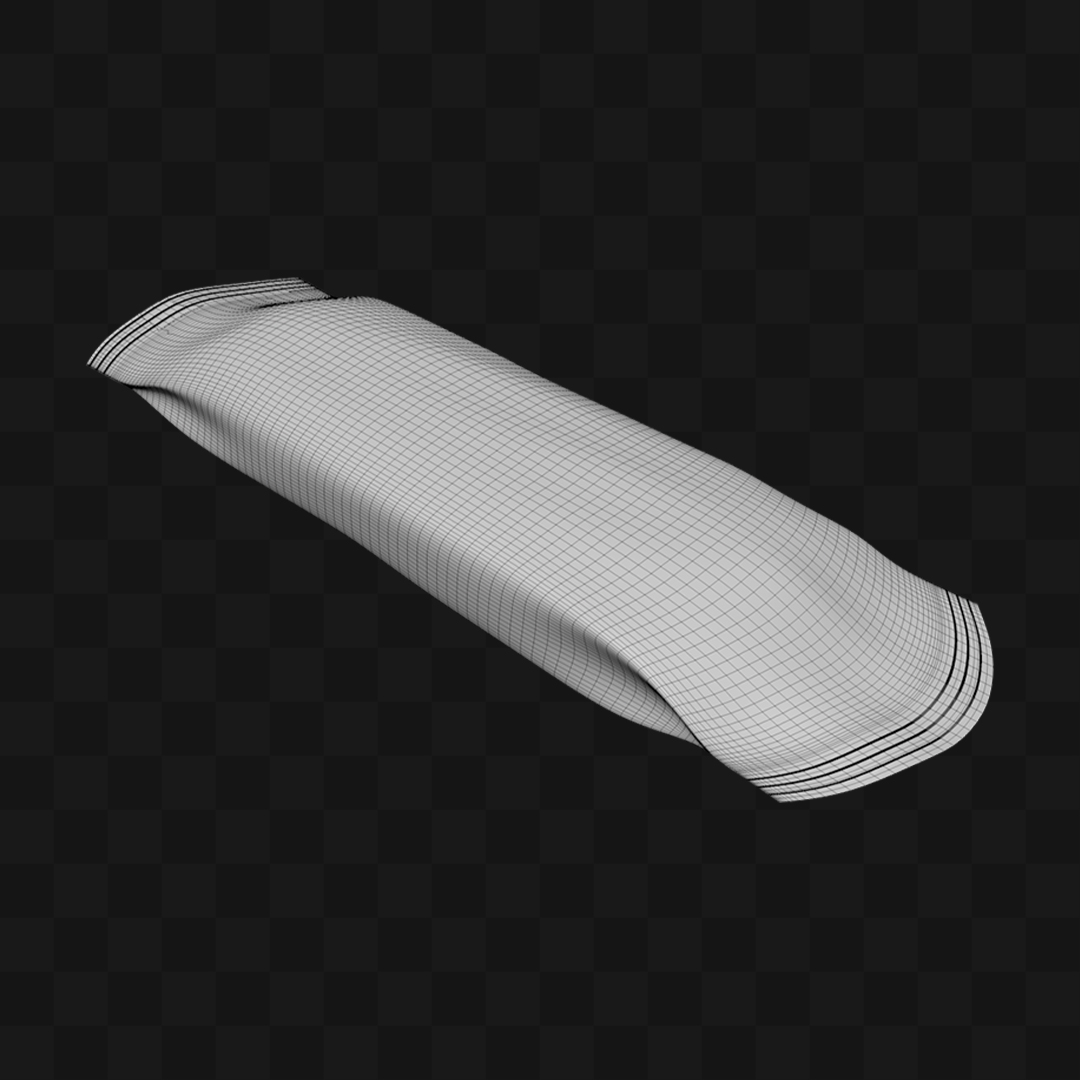 Embalagem de Picolé - Modelo 3D