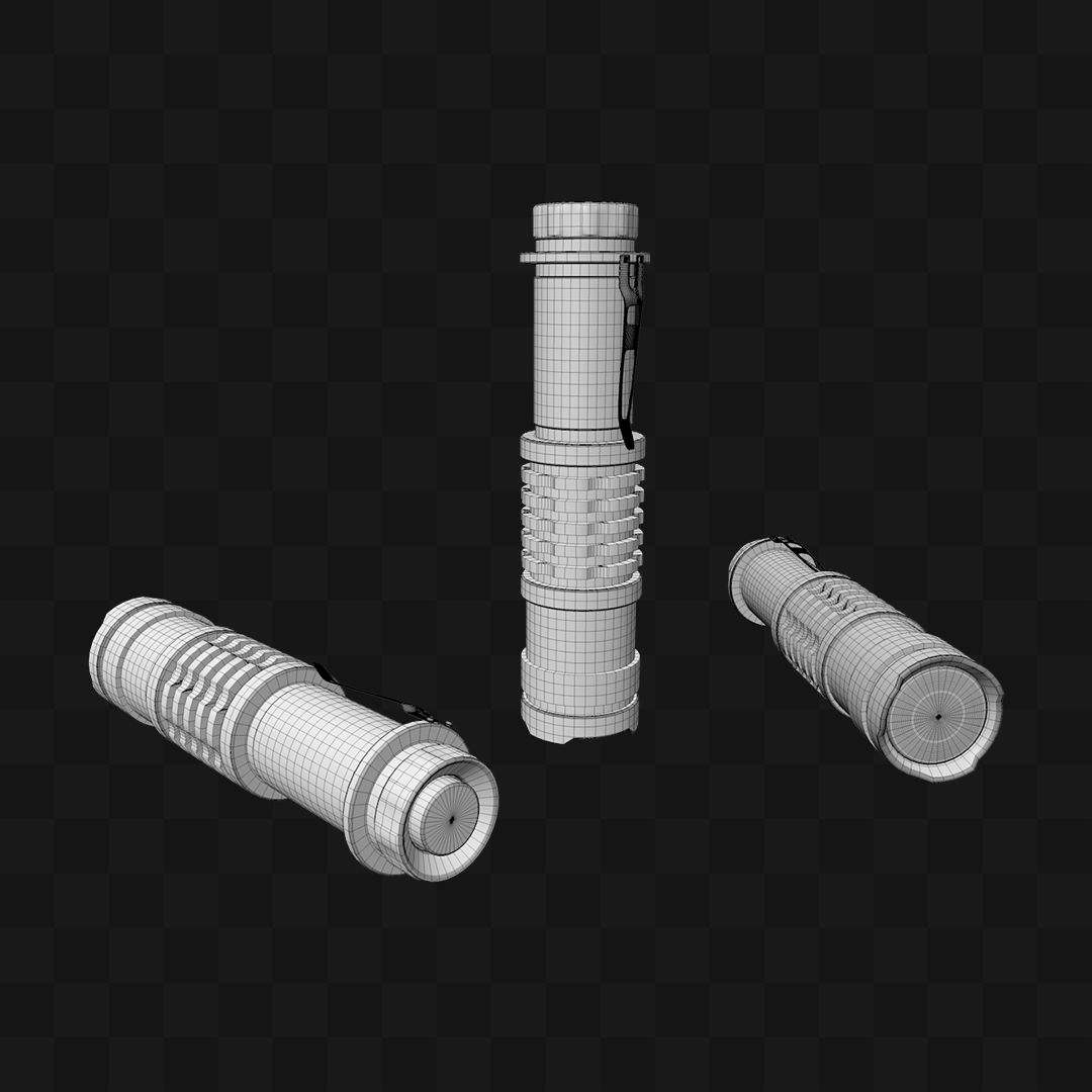 Mini Lanterna - Modelo 3D