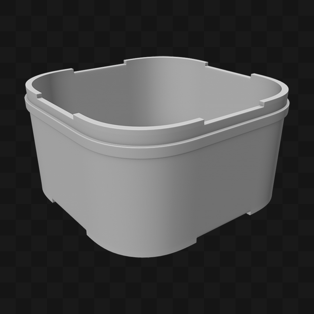 Pote Container - Modelo 3D