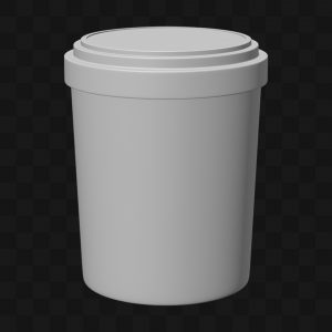 Pote de Sorvete - Modelo 3D