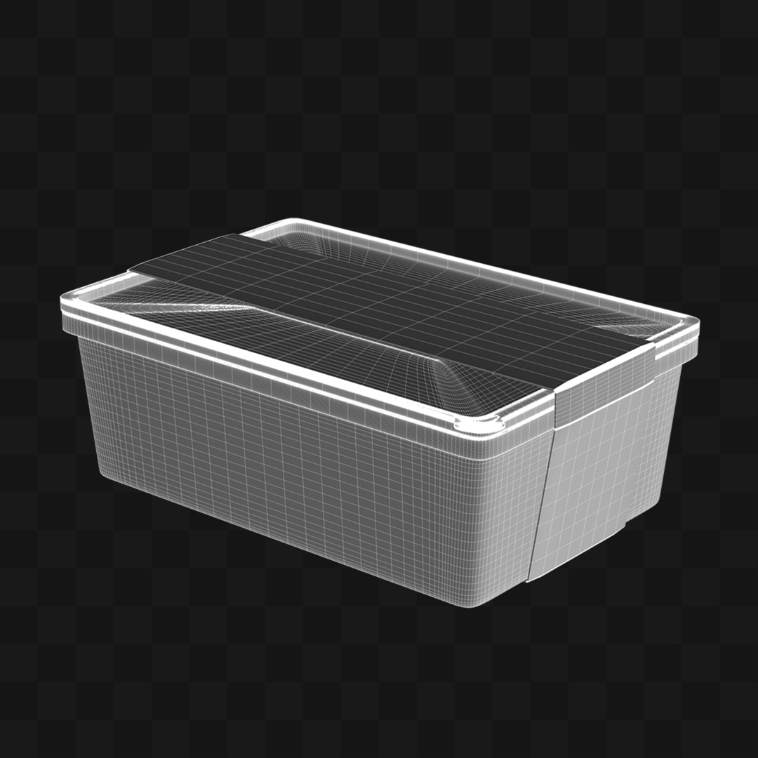 Pote de Sorvete - Modelo 3D