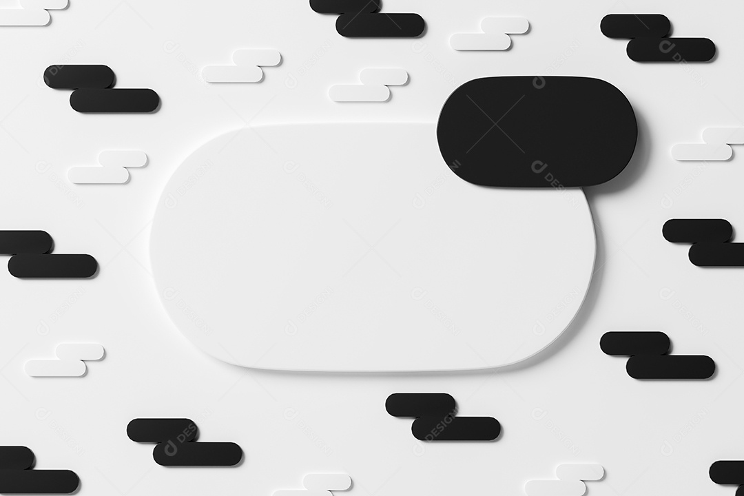 Renderização 3D Quadro para cópia