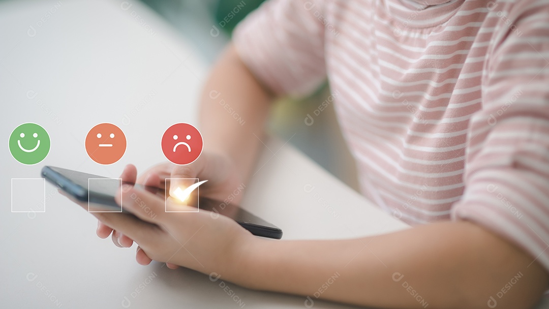 Conceito insatisfeito da experiência do cliente, empresário infeliz