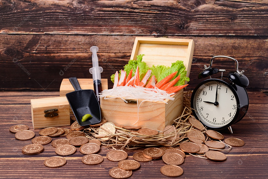 Cardápio de comida Sasemi Crab Stick