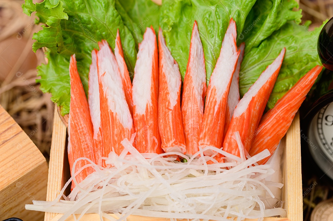 Cardápio de comida Sasemi Crab Stick