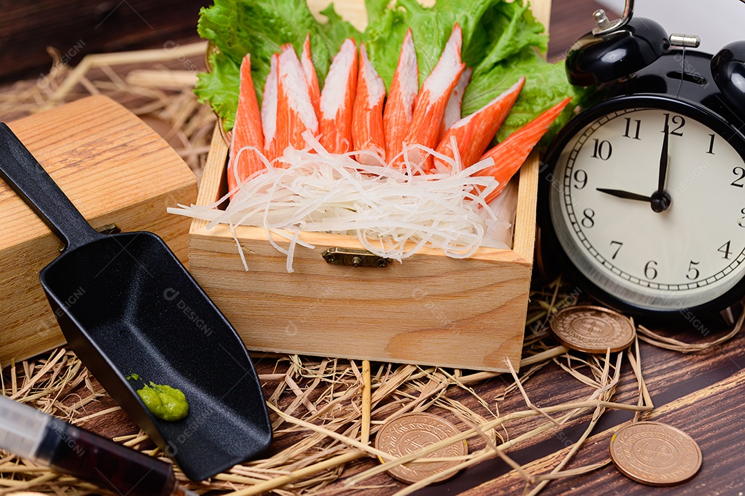 Cardápio de comida Sasemi Crab Stick