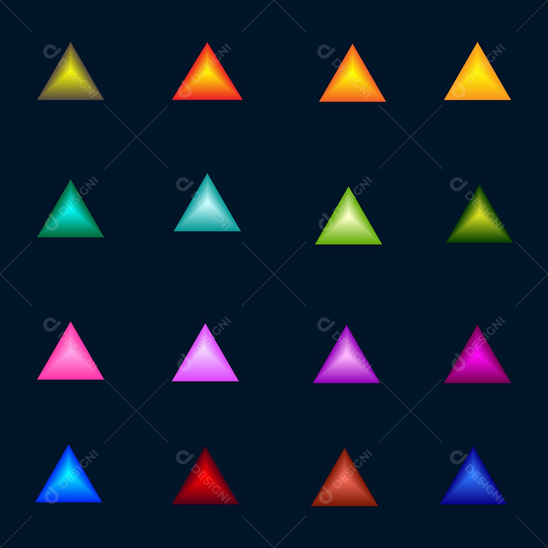 Coleções de Triângulos EPS