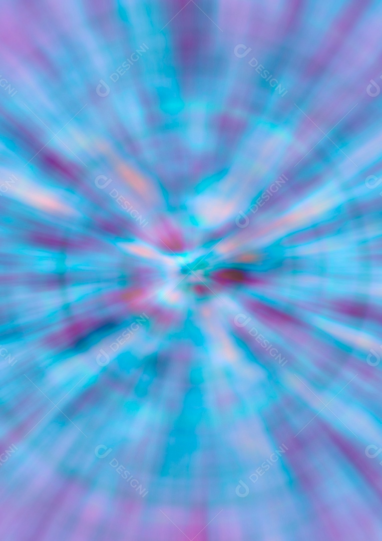 Background Psicodélico Azul PSD