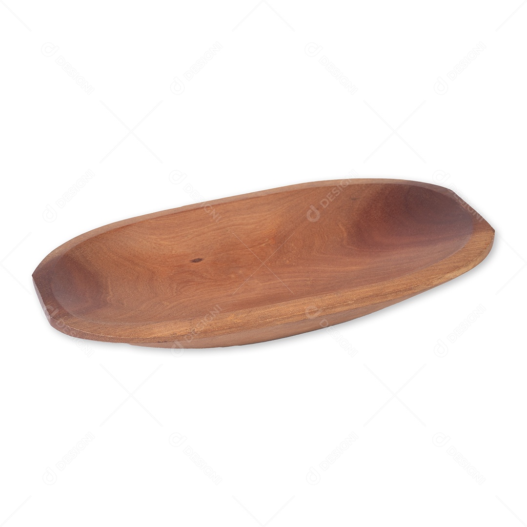 Placa de madeira isolada sobre fundo branco.