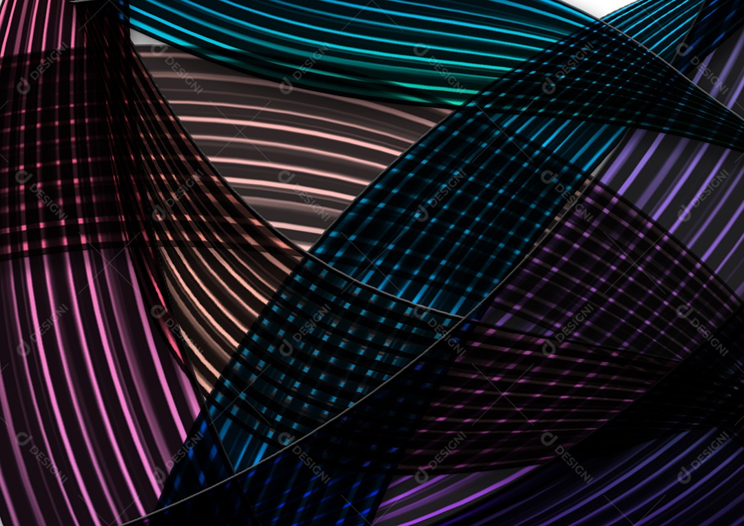 Background Listras Pretas com Fundo Colorido PSD