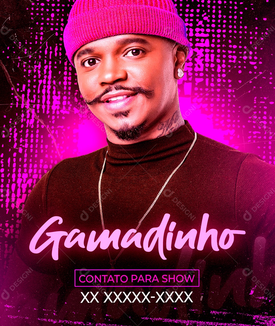 Post Flyer Gamadinho Social Media PSD Editável