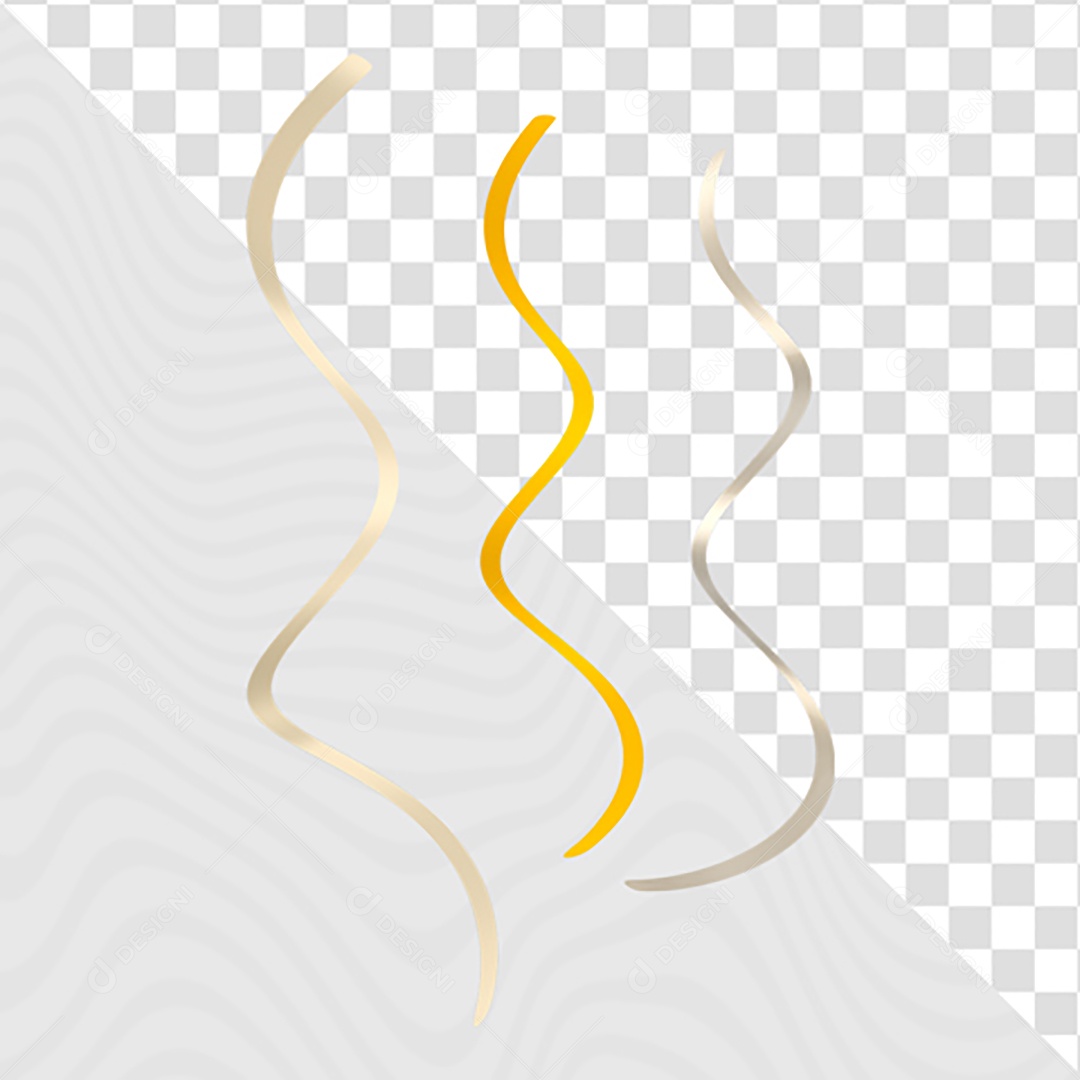 Elemento 3D Para Composição Confete de Carnaval PSD