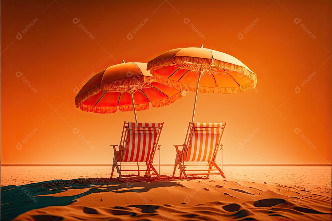 ilustração sobre o verão