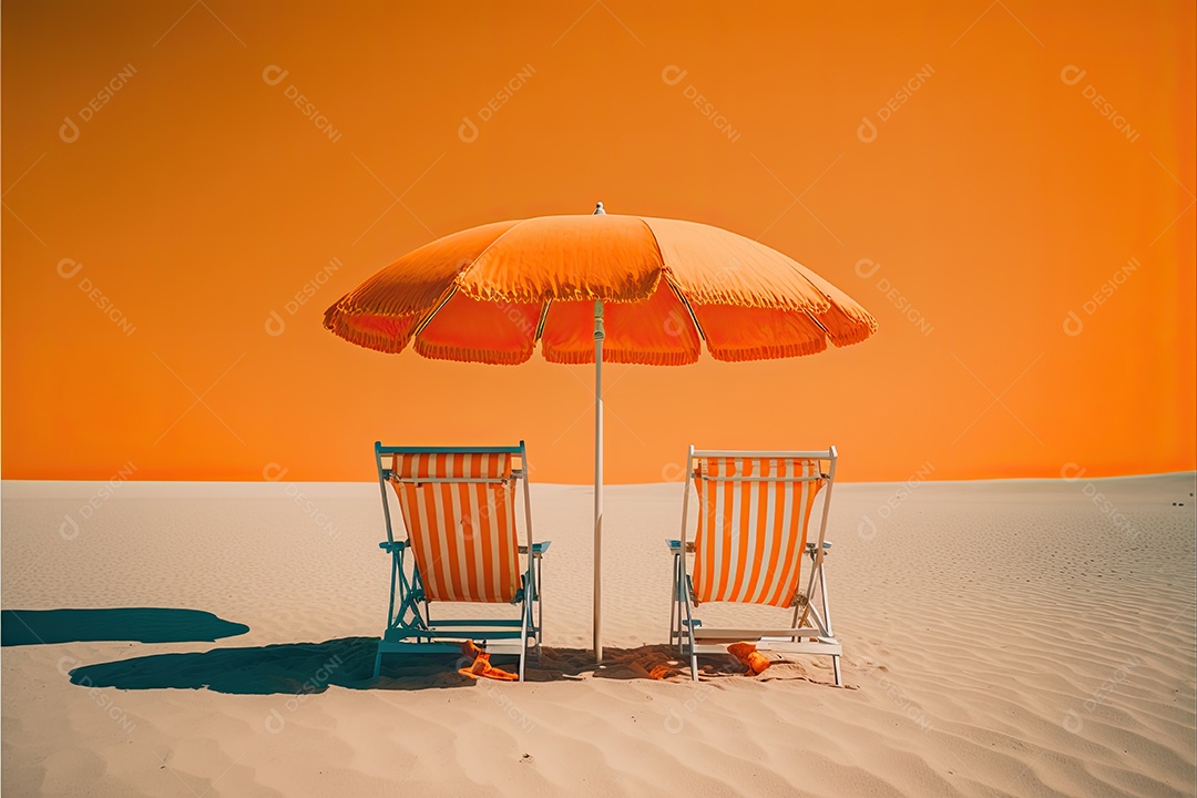 ilustração sobre o verão