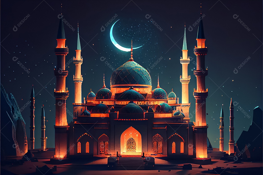 Ramadã O nono mês do calendário islâmico Observado pelos muçulmanos em todo o mundo