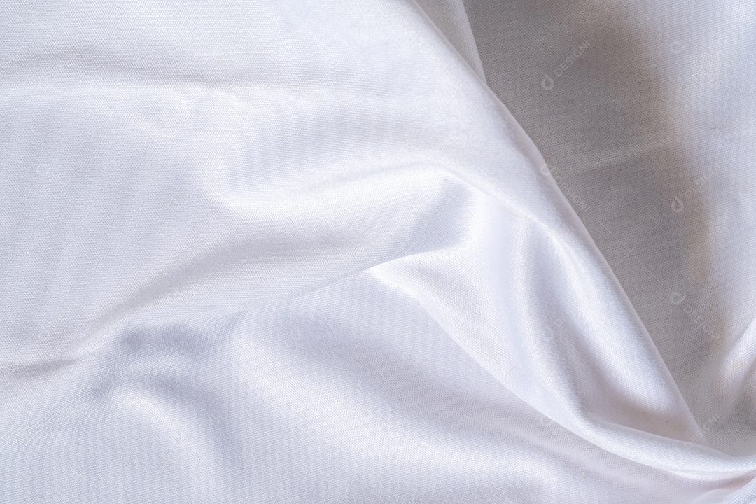 Textura de gradiente de linho de cama branca estilo de curva turva de resumo