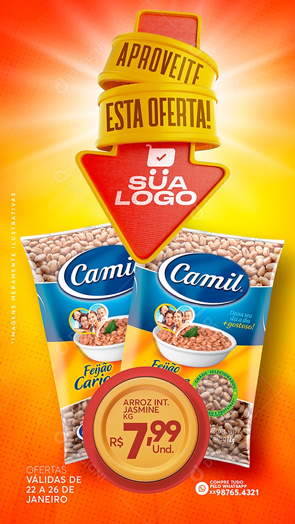 Story Aproveite Esta Oferta Social Media PSD Editável