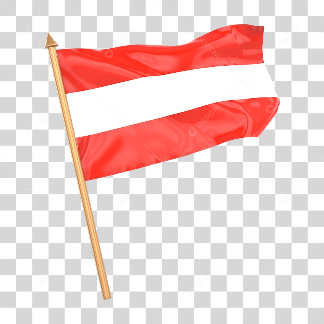 Bandeira da Áustria PNG Transparente