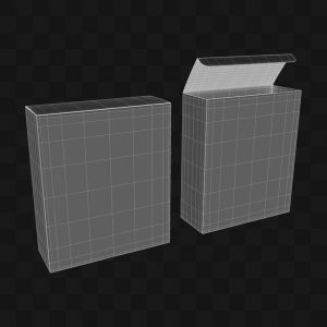 Caixa Cosméticos - Modelo 3D