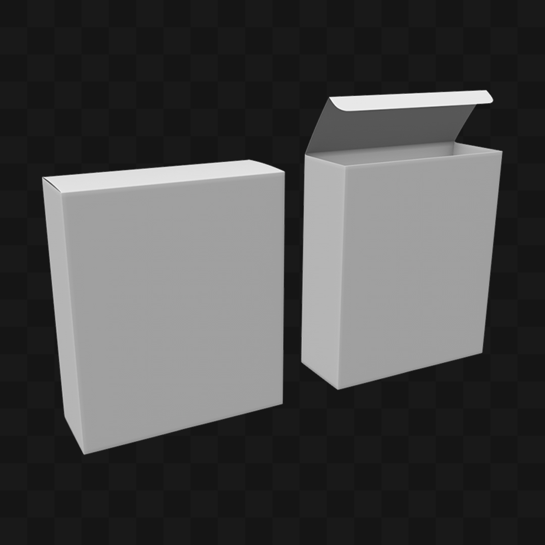 Caixa Cosméticos - Modelo 3D