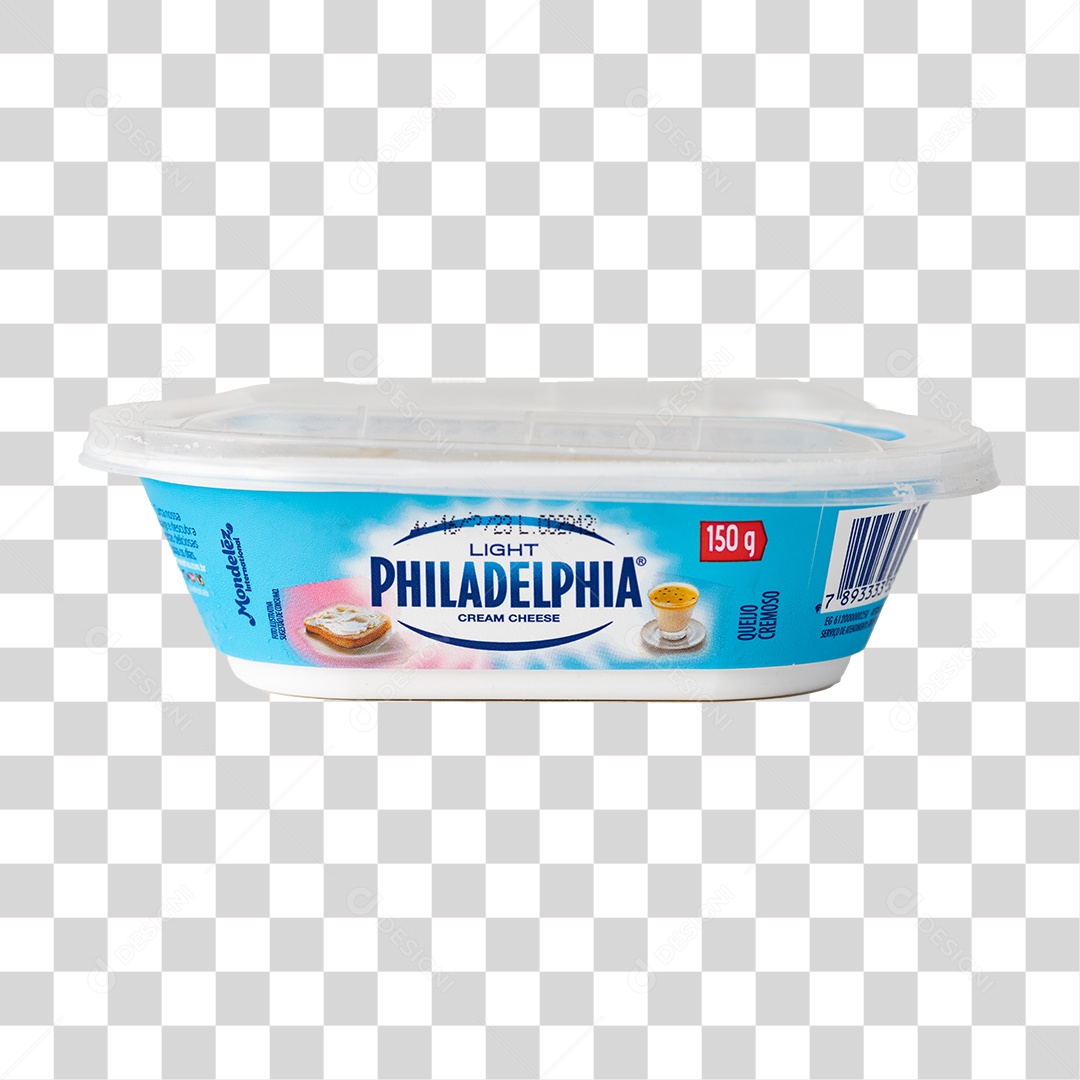 Margarina Philadelphia Cream Cheese PNG Transparente