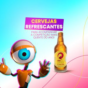 Cervejas Refrescantes Distribuidora de Bebidas Big Brother Social Media PSD Editável