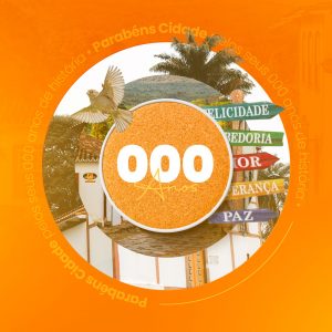 Parabéns Cidade Pelos Seus Anos de História Social Media PSD Editável