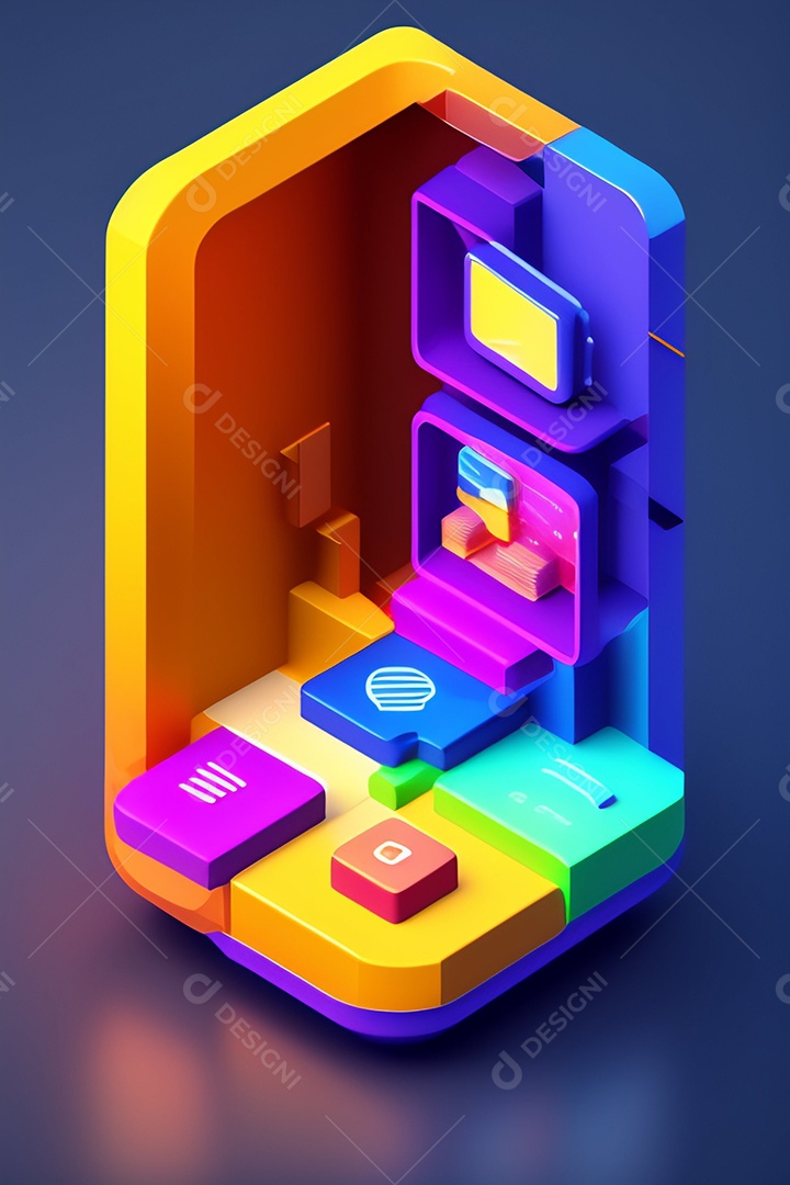 Linda imagem com inteligência artificial