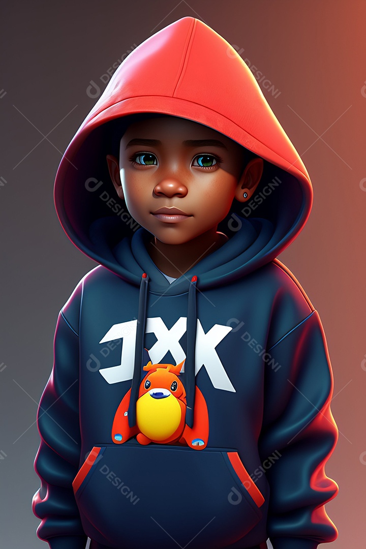 ilustração de pessoa jovem inteligência artificial