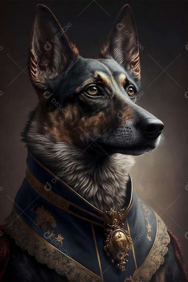 Lindo cachorro de raça