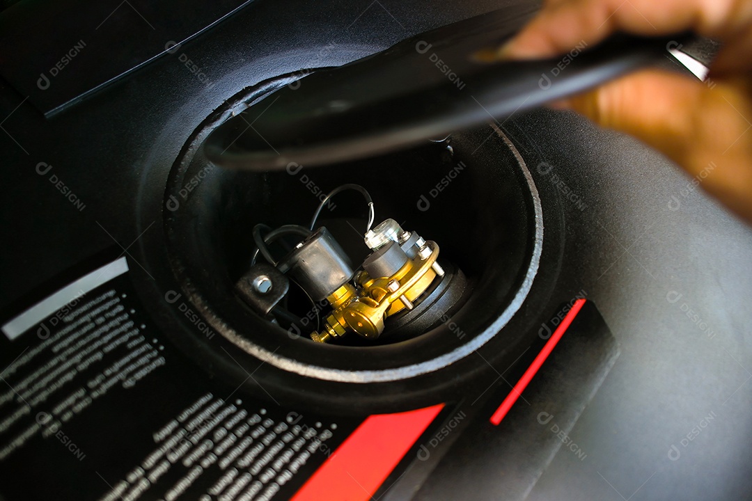 Propano ou multiválvula de GLP de forma de círculo preto de recipiente de GLP