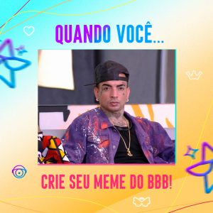 Post Big Brother Brasil Meme Social Media PSD Editável