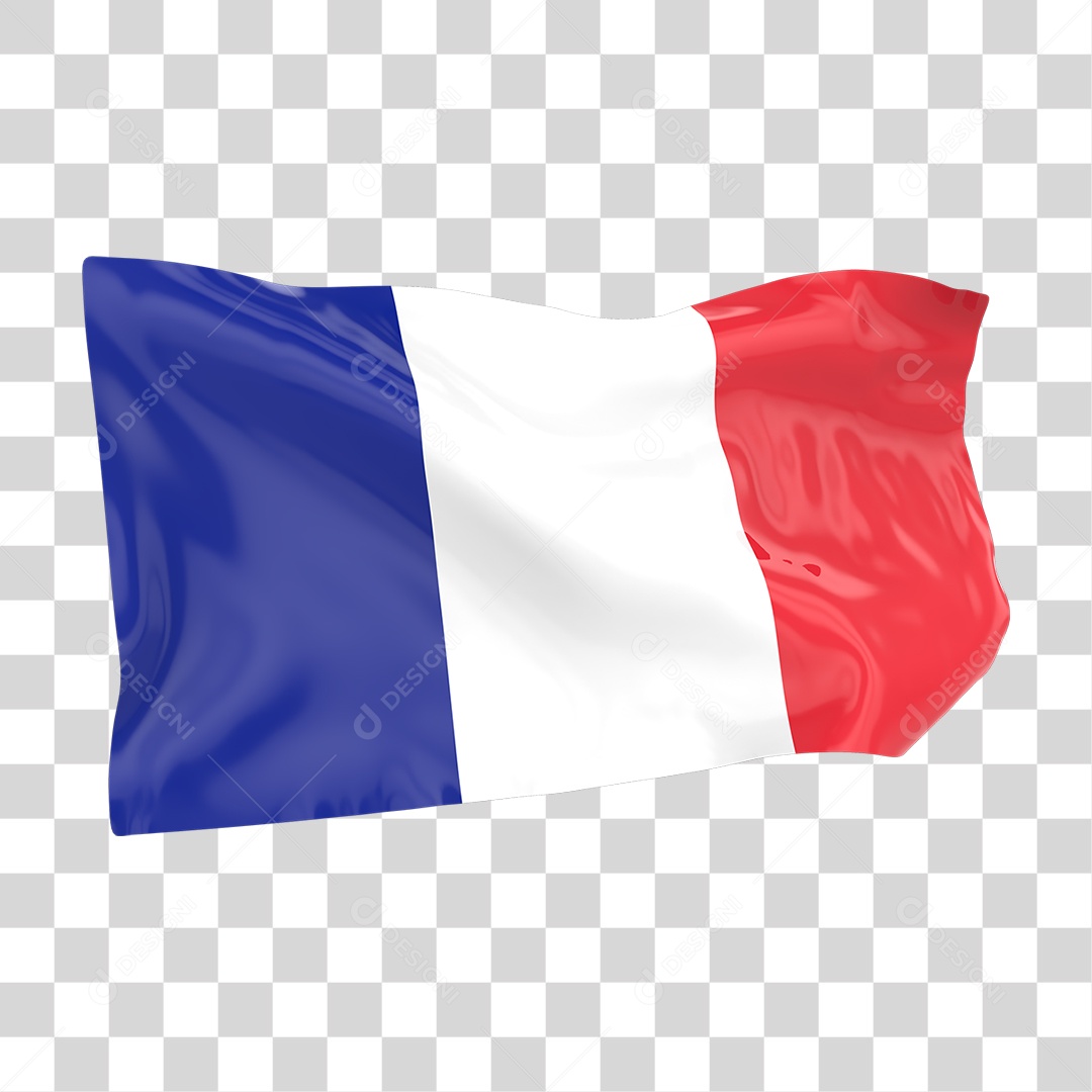 Bandeira da França PNG Transparente