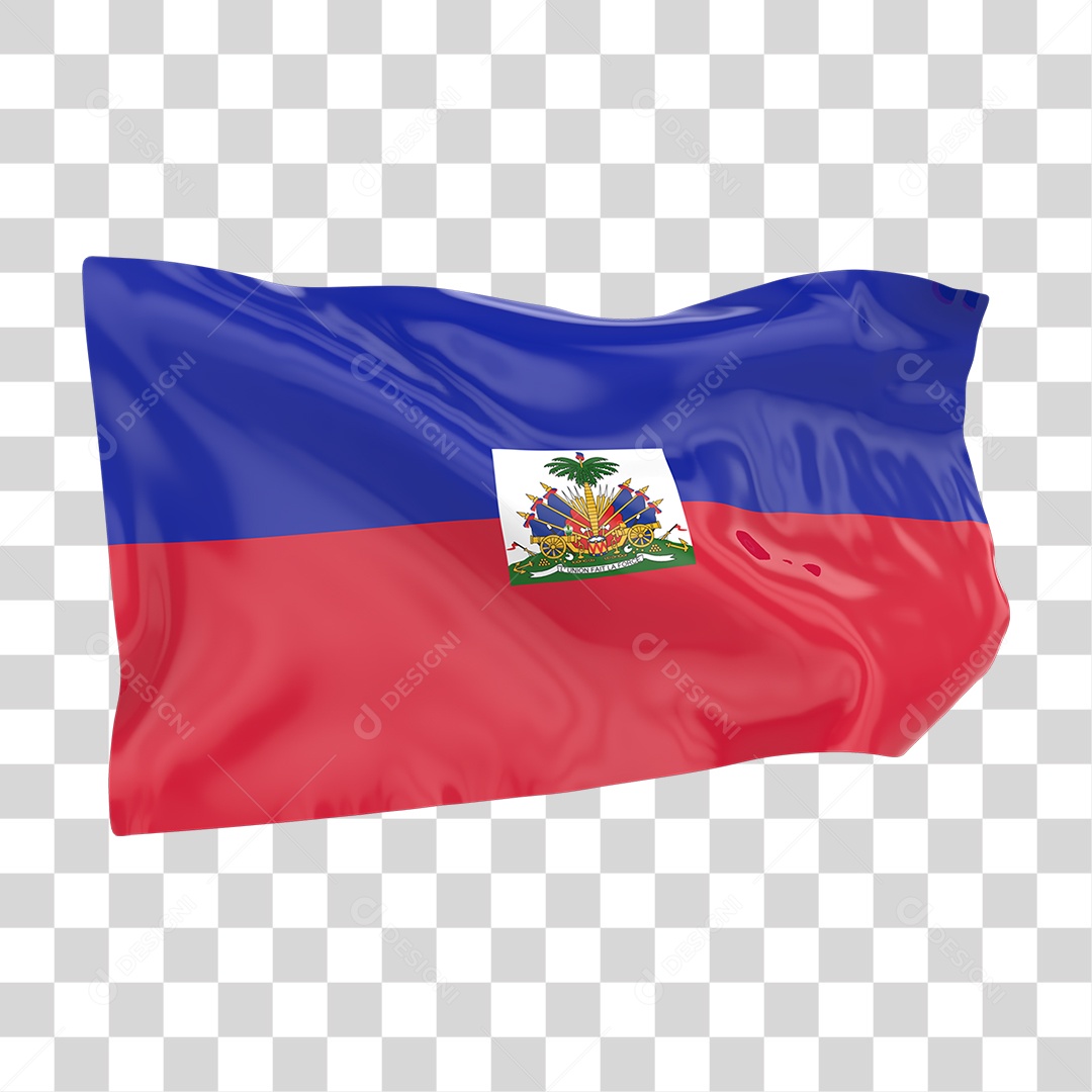 Bandeira do Haiti PNG Transparente