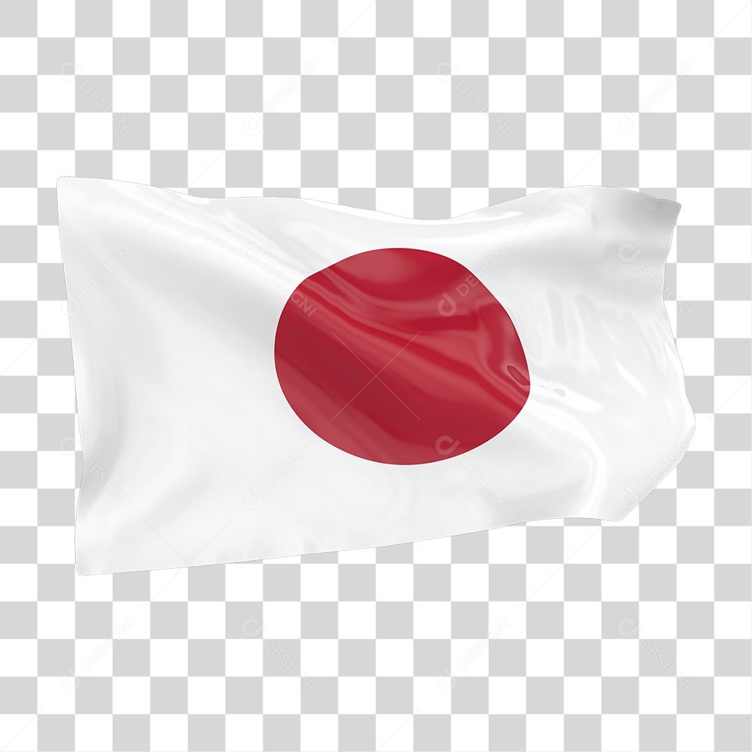 Bandeira do Japão PNG Transparente