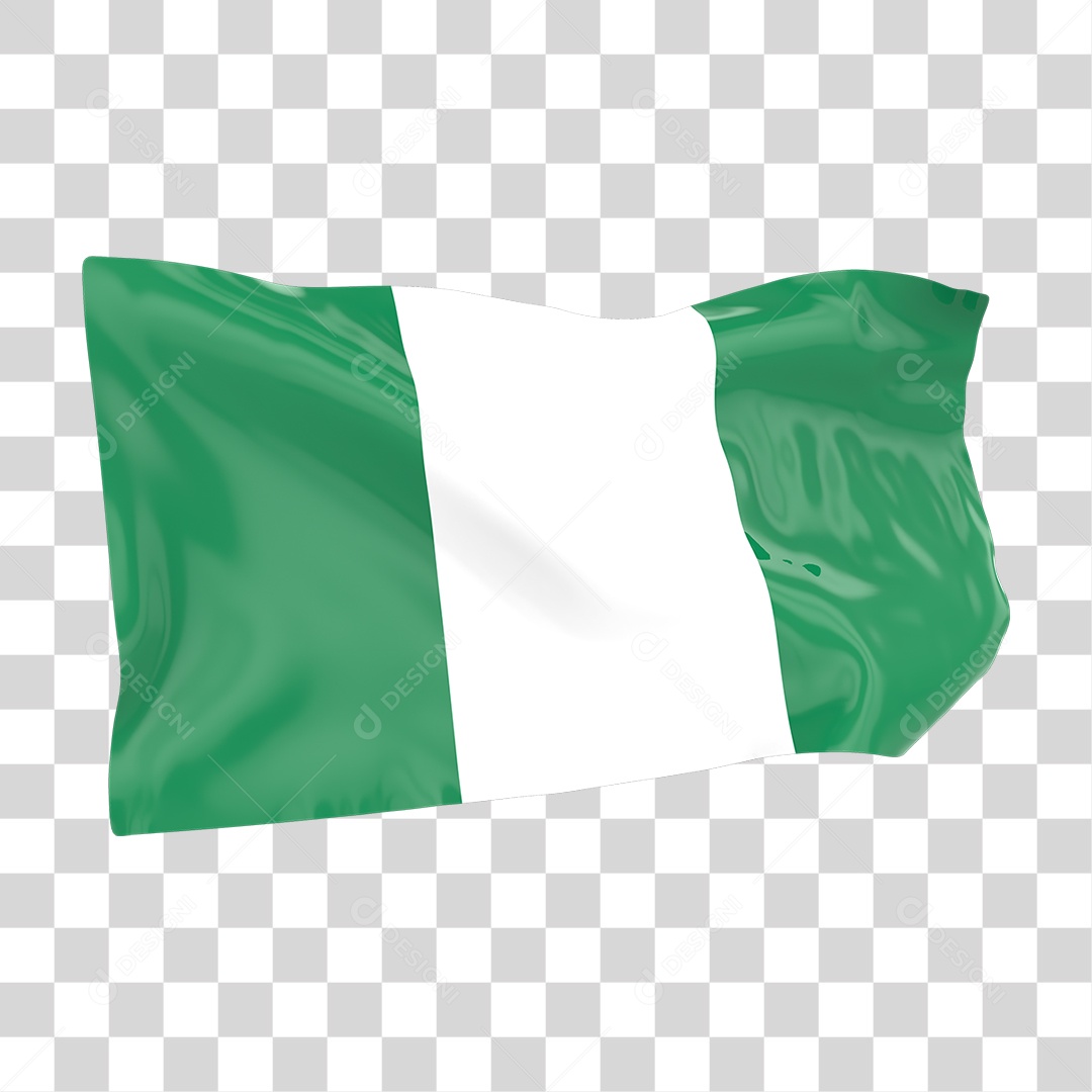 Bandeira da Nigéria PNG Transparente