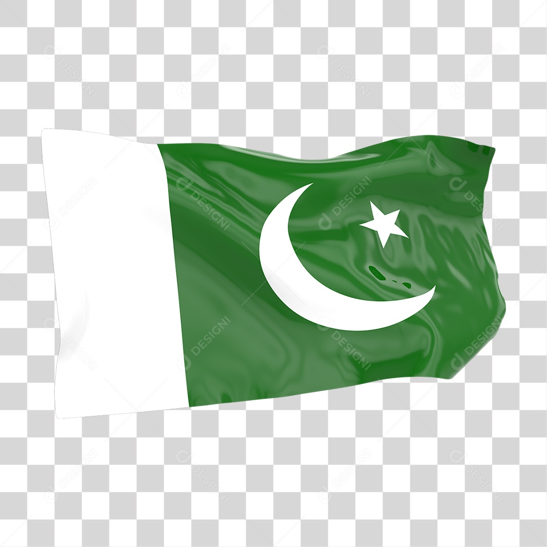 Bandeira de Paquistão PNG Transparente