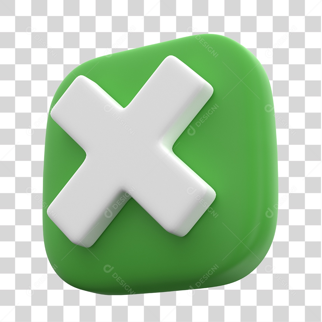 Ícone 3D Para Composição Multiplicação PNG Transparente