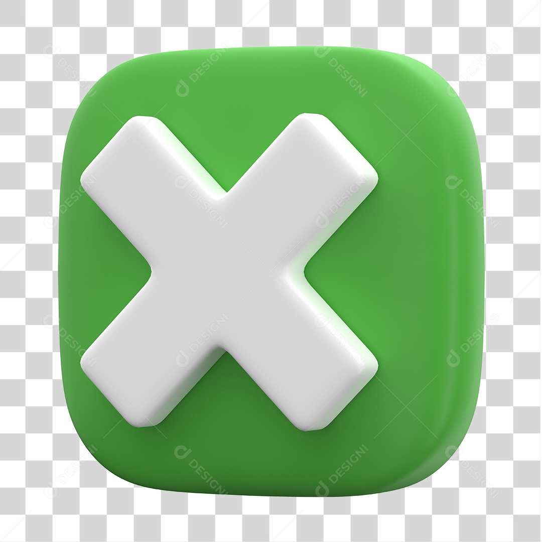 Ícone 3D Para Composição Multiplicação PNG Transparente