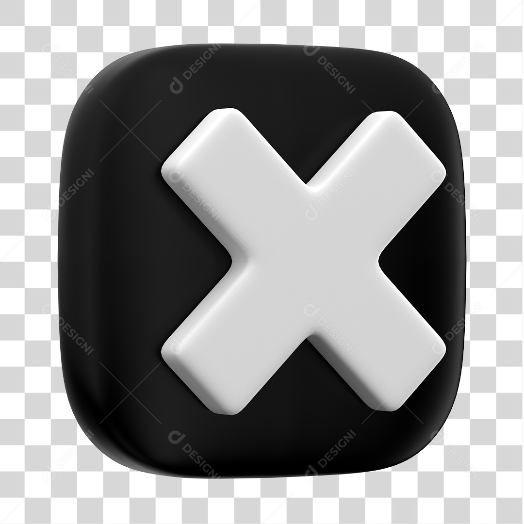 Ícone 3D Para Composição Multiplicação PNG Transparente