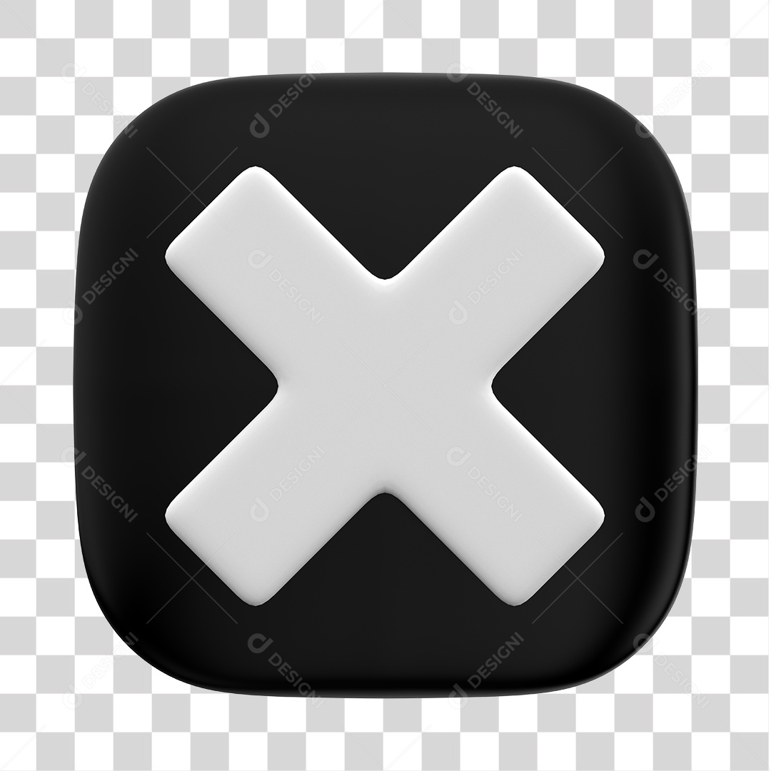 Ícone 3D Para Composição Multiplicação PNG Transparente