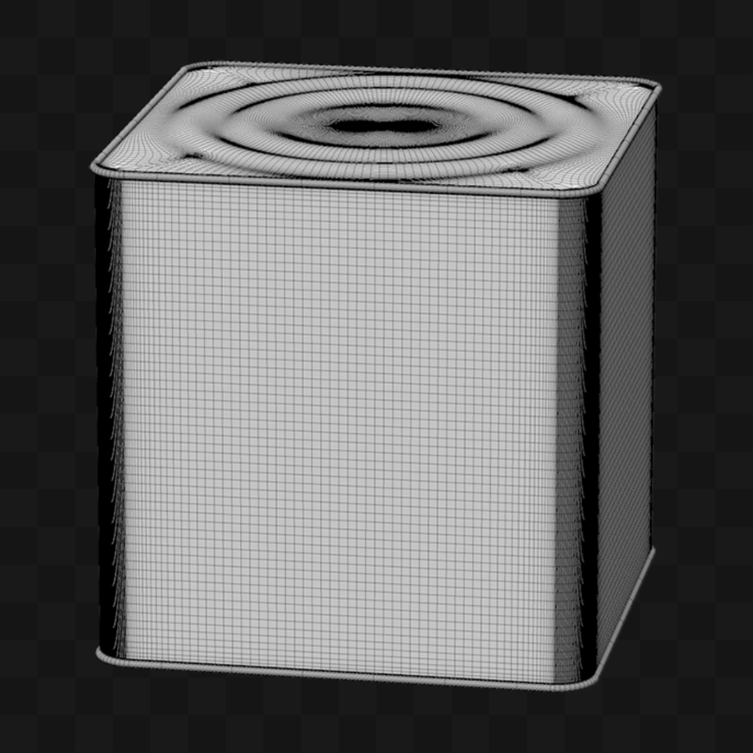 Caixa Metálica - Modelo 3D