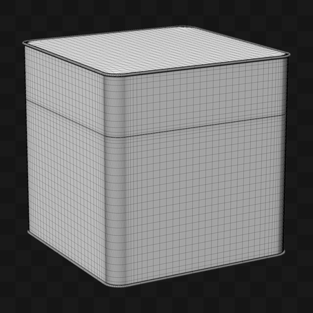 Caixa Metálica - Modelo 3D