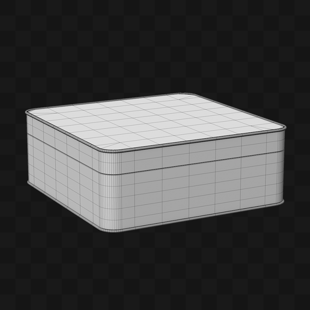 Caixa Metálica - Modelo 3D