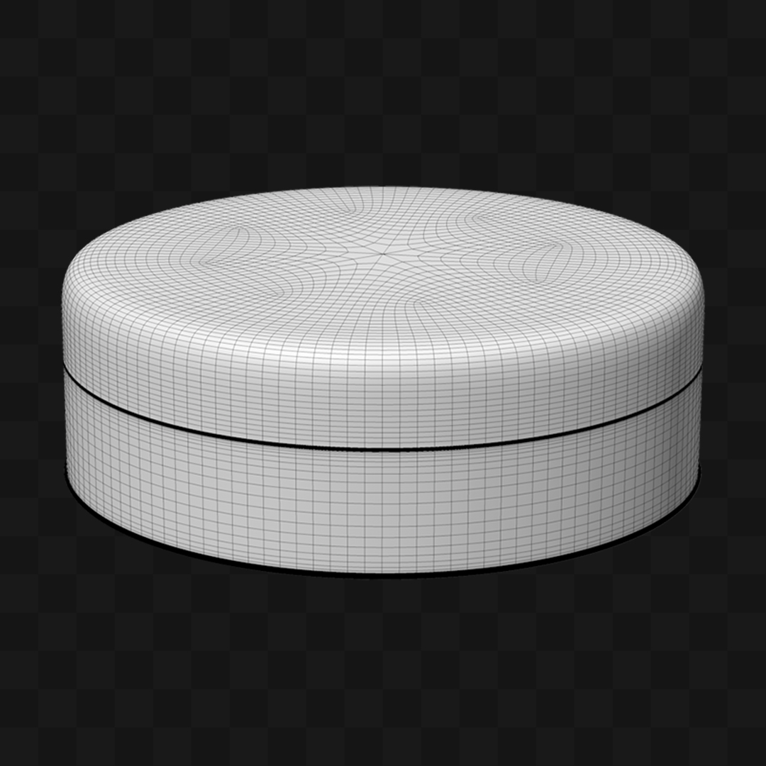 Caixa Metálica Cilíndrica