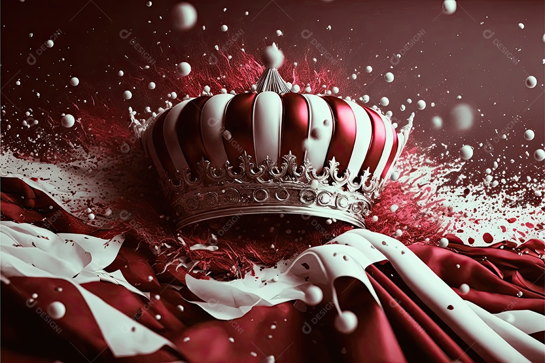 Ilustração sobre o carnaval.